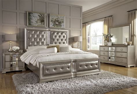 Ashley Furniture Silver Bedroom Set